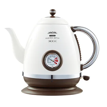 1.5L електрическа кана 1500W бързо нагряване чайник кипене кафе кана термо пот 304 неръждаема стомана кана с термометър 220V