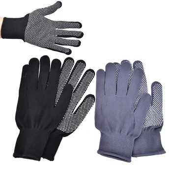 1 чифт спортни ръкавици професионални топлоустойчиви пръст ръкавица мода защитна ръкавица двустранен двойна употреба зимата топла ръкавица