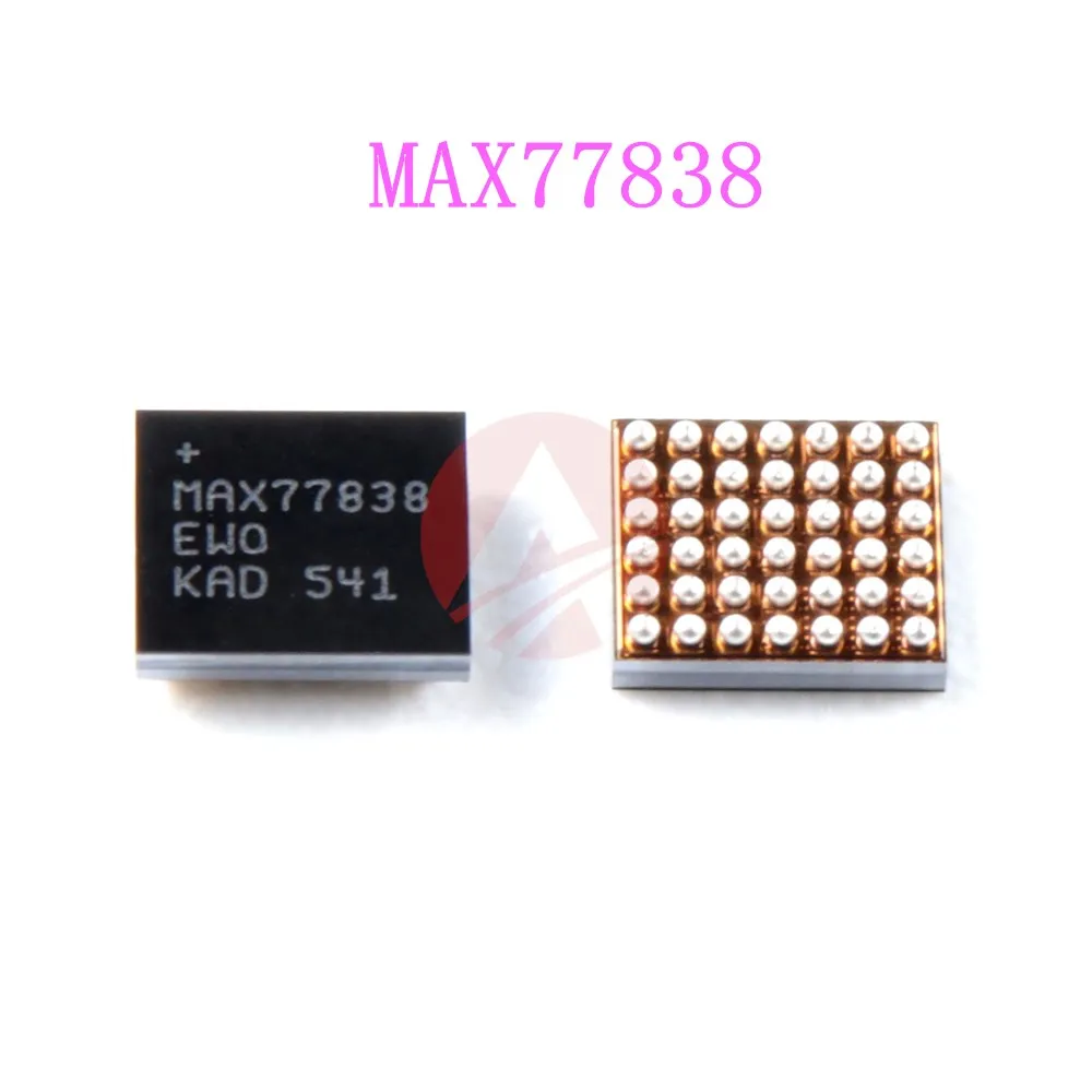 2-10Pcs Нов оригинален MAX77838EW0 MAX77838 малък захранващ чип Ic за Samsung S7 Edge / S8 G950F / S8 + G955F Изображение 0