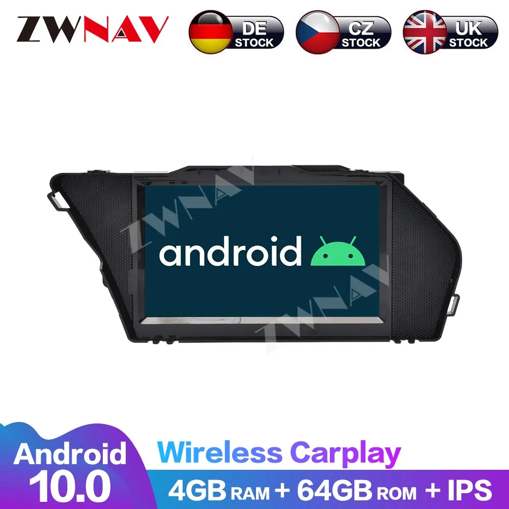 Android 10 За Mercedes Benz GLK X204 2008-2012 IPS екран Мултимедийна навигация DVD плейър Аудио радио Carplay Car 8 Core 2 Din Изображение 0