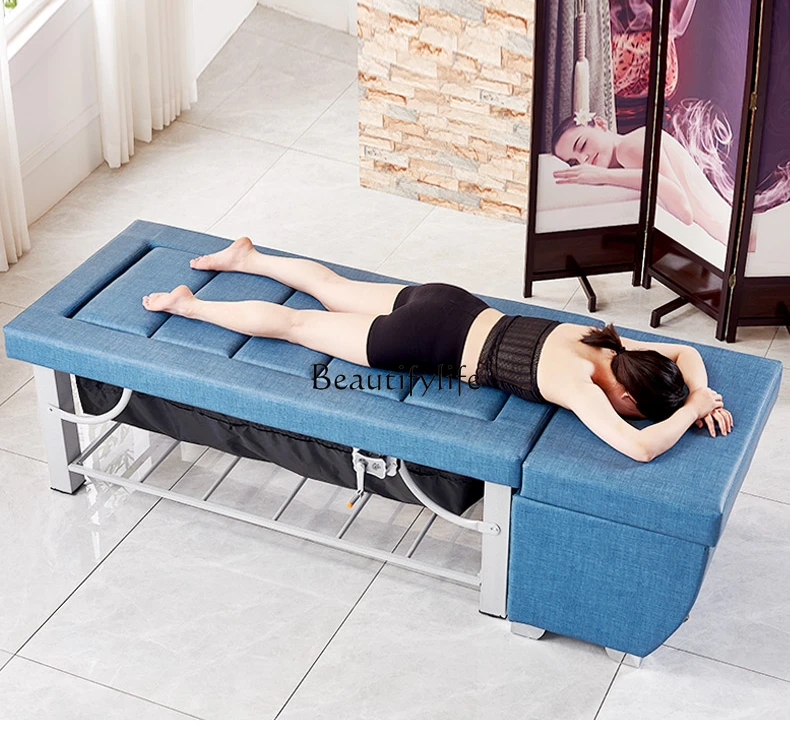 Физиотерапевтично легло с двойна употреба Моксибусция на цялото тяло Домакинска фумигация Нощно лечение Легло Салон за красота Специален Изображение 0