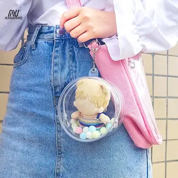 1PC Clear кукла чанта за карикатура кукли прозрачен протектор торбичка за AC играчки японски аниме фигура