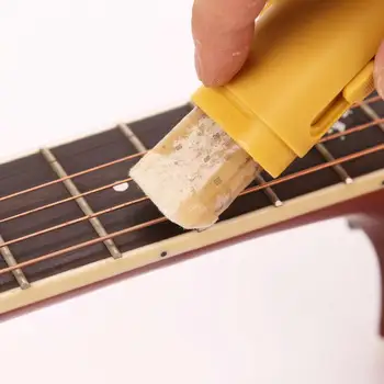 1PCS Струни за китара Derusting Brush Pen Strings Anti Rust Guitar Cleaner String Care Oil Eraser Аксесоари за китара