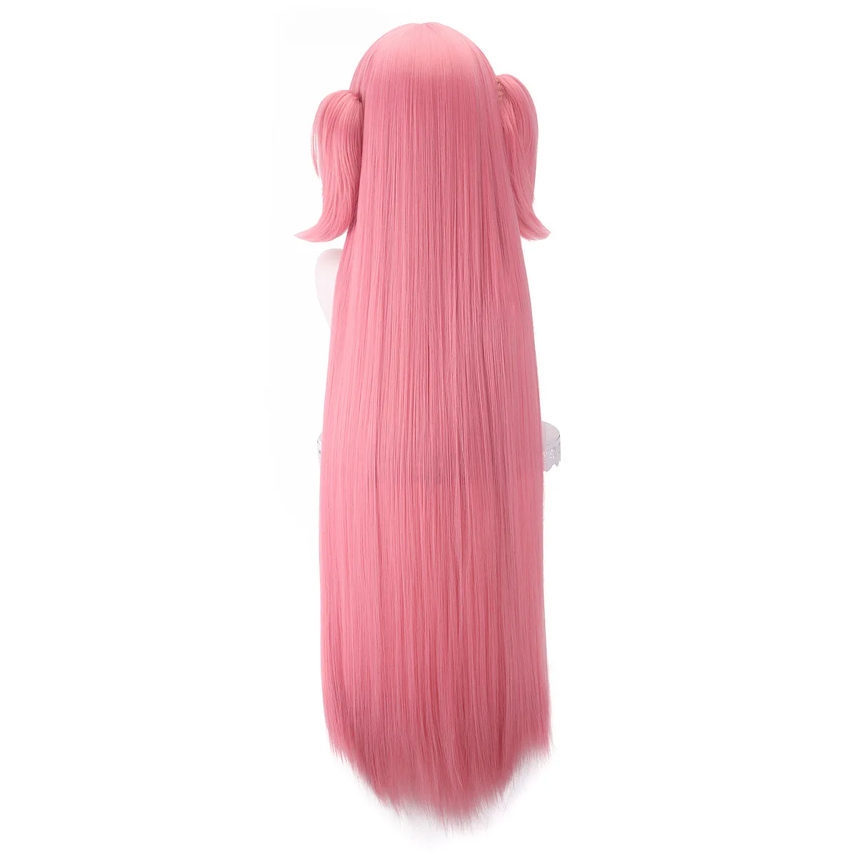 RANYU Puella Magi Madoka Magica Kaname Madoka перуки синтетични дълги прави розови аниме косплей перука за коса за парти Изображение 1
