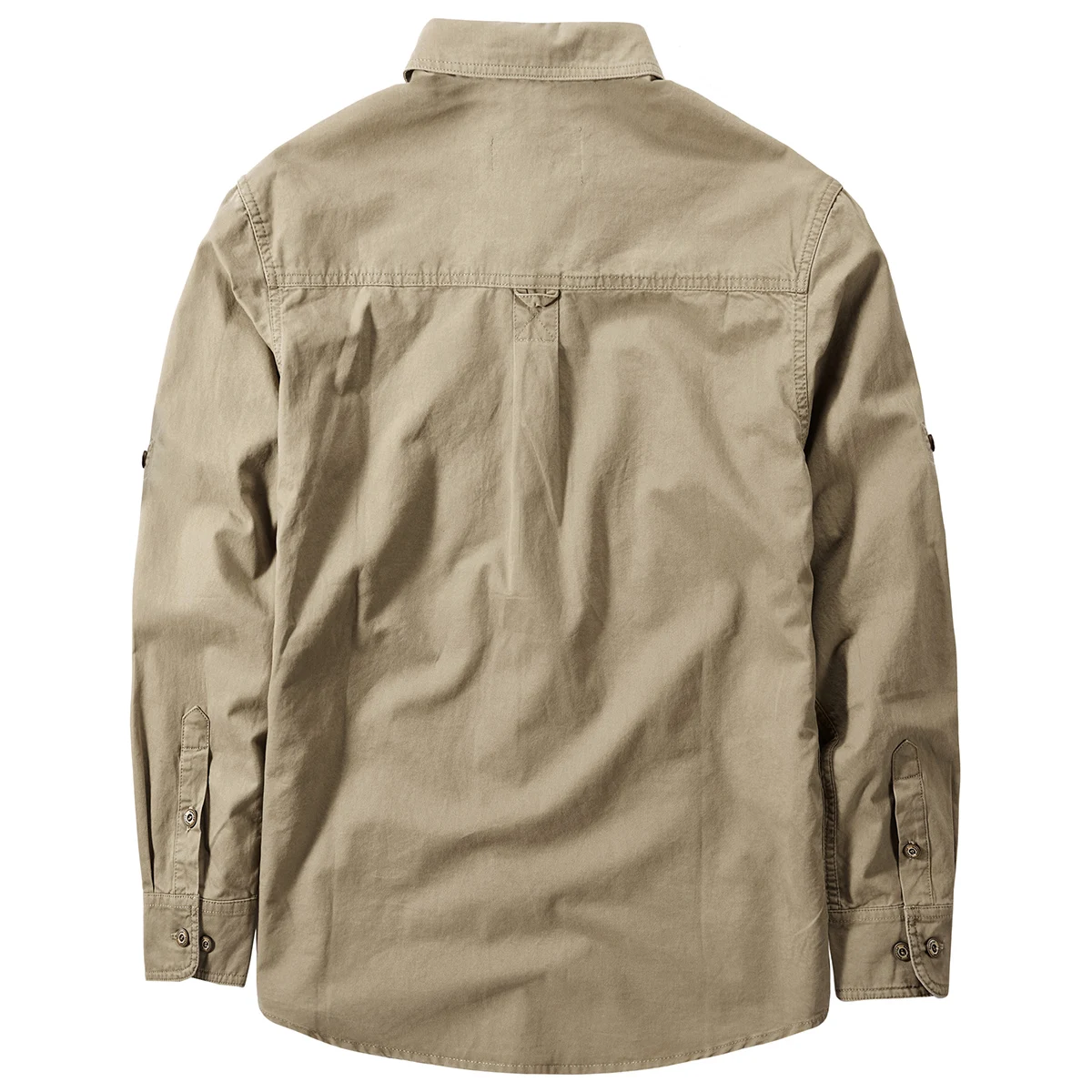 Нови мъжки пролетни мултиджобни военни тактически ризи мъжки есенна дишаща блуза дълъг ръкав работни Camisa товарни ризи Изображение 1