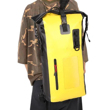 30L водоустойчива плувна чанта раница кофа сух чувал чанти за съхранение рафтинг спорт каяк кану-каяк пътуване открит чанта