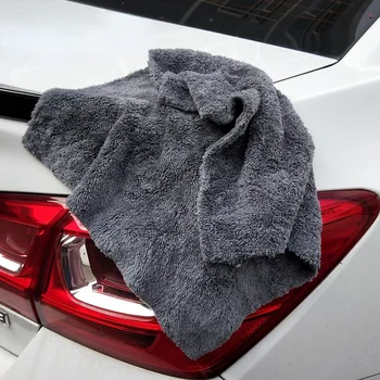 350GSM Premium Microfiber Car Detailing Super AbsorbentTowel Ultra Soft Edgeless Car Washing Drying Towel 40X40CM Dropshipping