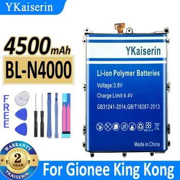 4500mAh YKaiserin батерия BL-N4000 BLN4000 За Gionee King Kong ELIFE GN5001 GN5001S V187 батерии за мобилни телефони