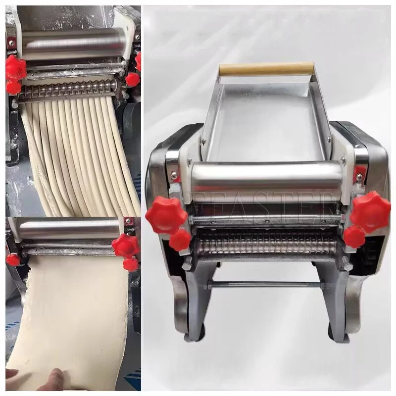 Малка настолна брадичка брадичката тесто ивица валцуване машината за правене Снек Нигерия Чинчин Кътър Брадичката Снек рязане 110V 220V Изображение 3