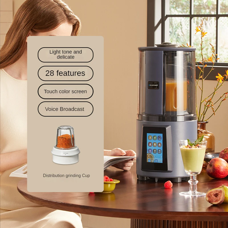Blender Кухненски роботи с нисък шум Машина за разбиване Отопление Автоматична машина за соево мляко Многофункционален кухненски робот с ниско заглушаване Изображение 4