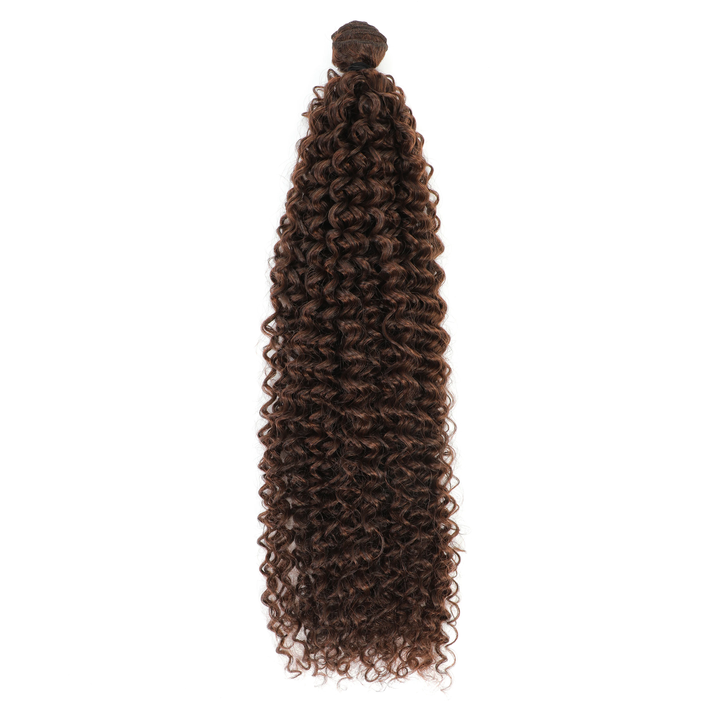 Magicae къдрава естествена коса разширения дълги синтетични къдрава пакети естествена коса тъкат разширения за жени Изображение 4