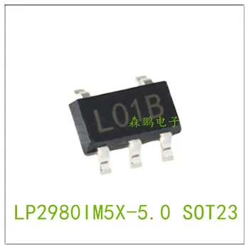 5PCS LP2980IM5X-5.0 L01B SOT23-5 IC чип 100% НОВ