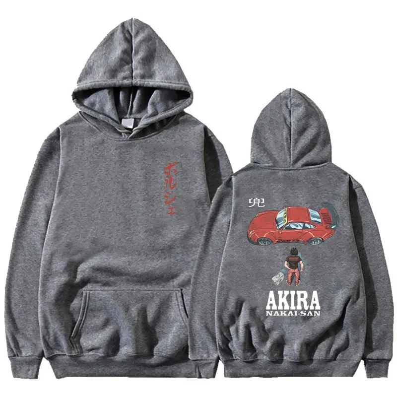 Аниме Drift Initial D AE86 печат качулка JDM RWB Акира Накай Сан манга суитчър мъже жени случайни извънгабаритни улично облекло пуловер Изображение 5