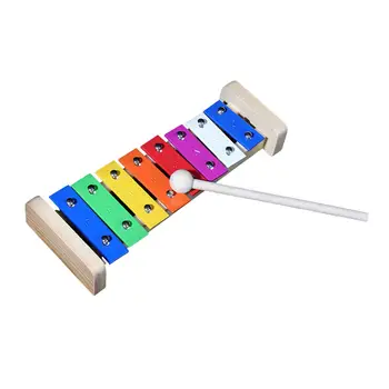 8 Забележка Xylophone Learning Детски музикален инструмент за деца играчи