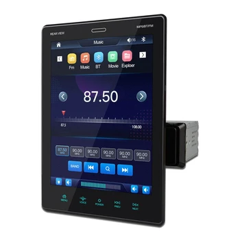 9.5Inch 1 DIN HD BT MP5 плейър кола FM радио Bluetooth стерео сензорен екран навигация Navi Carplay огледало връзка екран