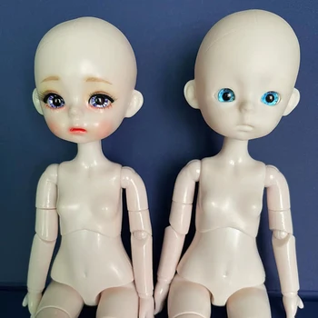 DIY грим сладък 1/6 Bjd кукла 30cm кукла главата или цялата кукла момиче кукла играчка подарък