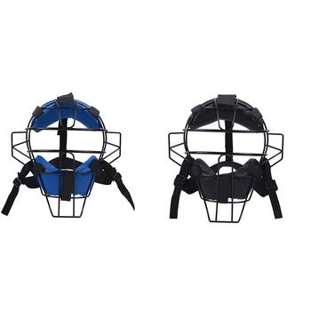  Full-Face Baseball Catcher Mask, Lightweight Secure Fit осигурява защита и комфорт, не пречи на гледката