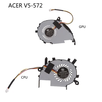 GPU охлаждащ вентилатор лаптоп охладител OEM за Acer V5 V5-472 вентилатор 5V 0.5A радиатор
