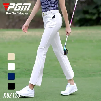 PGM жени летни голф панталони водоустойчив еластични разкроени панталони дишащи глезени изрязани годни тънък еластичен разкроен панталон KUZ128