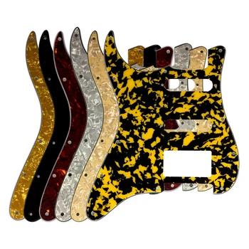 Pleroo качествени части за електрическа китара - за САЩ\ Мексико Fd Strat 11 дупки HSS PAF Humbucker китара Pickguard плоча без обем дупка