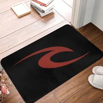 Rip Curl Logo Противоплъзгаща изтривалка Подова подложка Миеща се килим килим за кухненски вход Начало Спалня Подложки за крака