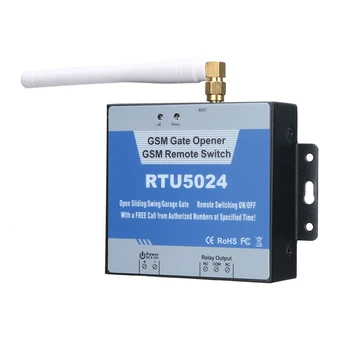 RTU5024 GSM порта врата отварачка реле превключвател мобилен телефон врата дистанционно управление 850/900/1800/1900MHz