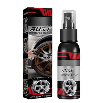 Rust Remover спрей за автомобили 30/100ml Многофункционален спрей за отстраняване на ръжда Спрей за предотвратяване на ръжда Rustout Instant Remover Spray Car