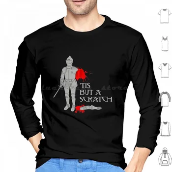 Tis Но А Scratch Hoodies Дълъг ръкав Tis Scratch Knight Cool Love Knights Wear Family Friends Perfect Loves