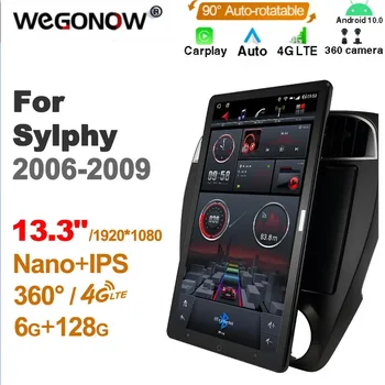 TS10 Android 10.0 Ownice Car Radio Auto за Nissan sylphy 2006-2009 с 13.3'' Без поддръжка на DVD USB Quick Charge Nano 1920 * 1080