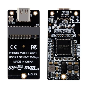 USB3.2 20Gbps NVME .2 NVMe твърд адаптер за корпус за високоскоростен дропшипинг
