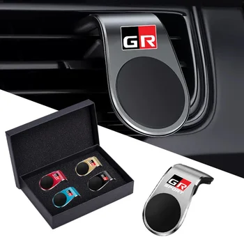 Автомобилен магнитен държач тип L-тип магнит стойка за мобилен телефон GPS поддръжка за Toyota GR Sport Gazoo Racing C-HR RAV4 Mirai Avensis Prado