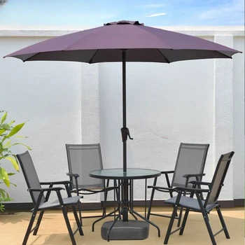 Външен чадър чадър Градински чадър за слънце Балкон Чадър за охрана Централна стълб чадър Чадър за двор
