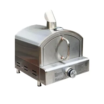 Горещо продавана машина за закуски на открито Мини фурна за печене на пица Газ Машина за пица Производител