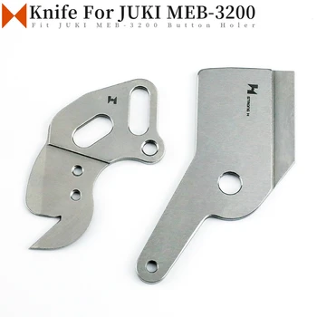 Горна & долна резба нож нож за JUKI MEB-3200 Buttonholing шевни машини 400-15996 320-20505
