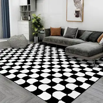 европейски стил килими и килими за дома хол декорация тийнейджър спалня декор килим нехлъзгаща площ килим миещи се постелки
