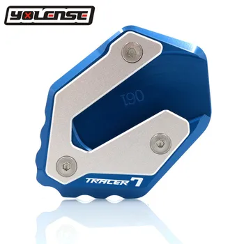 За YAMAHA Tracer 7GT 2021-2022 Tracer 700GT 15-20 Мотоциклет CNC Kickstand Foot Side Stand Extension Pad Support Plate Увеличи