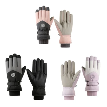 Зимни ръкавици Термични сензорни екрани Ски ръкавици Ветроупорни топли ръкавици за ски Сноуборд Лопата Колоездене Пешеходен туризъм
