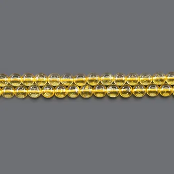 златисто жълт цвят бял кристал естествен камък полуготови продукти DIY орнамент аксесоари разпръснати кристални мъниста