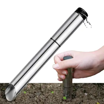Инструмент за засаждане на луковици Инструменти за засаждане на градини от неръждаема стомана Ръчен градински инструмент Dibber Инструмент за освобождаване на почвата за разсаждане на копаене