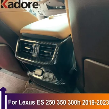 Интериорни аксесоари за автомобили за Lexus ES 250 350 300h 2019-2023 Заден подлакътник Air Conditonnal Vent Cover Trim AC изход панел рамка