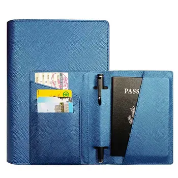 Мода Мъже Жени Притежател на паспорт за пътуване PU кожена корица Паспорт ID Притежател на кредитна карта Притежател на покритие на паспорта