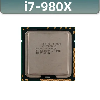 Оригинален процесор Core i7-980X процесор Extreme Edition i7 980X 3.33GHz 12M 6-ядрен LGA1366 безплатна доставка бързо изпращане