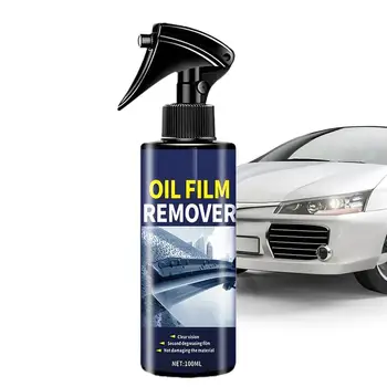  Предно стъкло маслен филм Cleaner Car Oil Film Cleaner Spray 100ml Car Oil Film Cleaner Spray Ефективни инструменти за почистване на автомобили за възстановяване