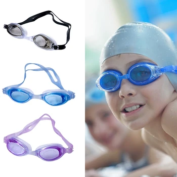 Професионални очила за плуване Водоустойчиви очила Силиконови очила за плуване Гмуркане Сърф обучение Спортни очила за възрастни деца