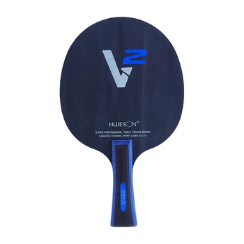 Ракета за тенис на маса Long Handl 7mm Blue Durable Висококачествен материал Дълга дръжка / FL Практичен Druable Чисто нов