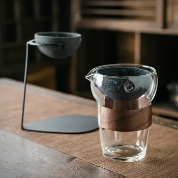 Nano керамични непорести филтър чай цедка топлоустойчив стъкло справедлива чаша Kung Fu комплект чай дозатор домакински чай вземане на пот